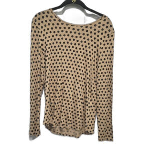 2/$30 Chicos Polka Dot Top Size 0